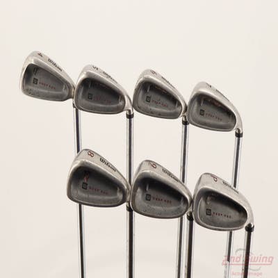 Wilson Staff Deep Red Iron Set 4-PW Stock Steel Shaft Steel Regular Right Handed STD