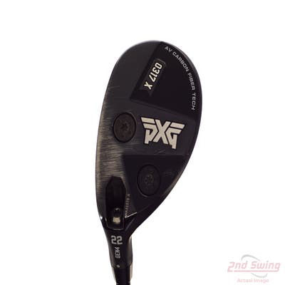 PXG 0317 X GEN4 Hybrid 4 Hybrid 22° Mitsubishi Tensei AV Blue Raw 75 Graphite Stiff Left Handed 40.0in