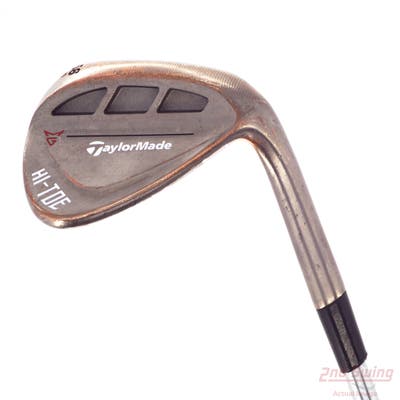 TaylorMade HI-TOE RAW Wedge Lob LW 58° 10 Deg Bounce FST KBS Hi-Rev 2.0 115 Steel Wedge Flex Right Handed 35.0in