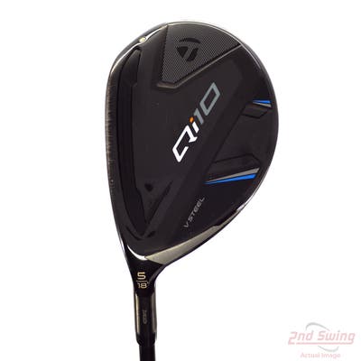 TaylorMade Qi10 Fairway Wood 5 Wood 5W 18° Fujikura Ventus Blue TR 6 Graphite Regular Left Handed 42.5in