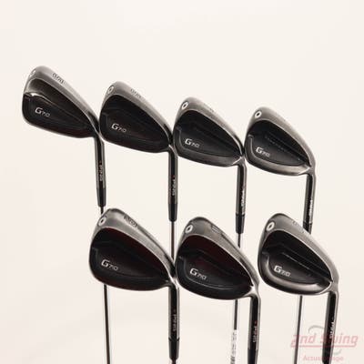 Ping G710 Iron Set 5-PW AW AWT 2.0 Steel Regular Right Handed Orange Dot +1/4"