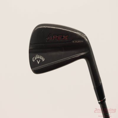 Callaway Apex Ti Fusion Plated Single Iron 5 Iron Dynamic Gold Mid 100 Steel Stiff Right Handed 38.0in