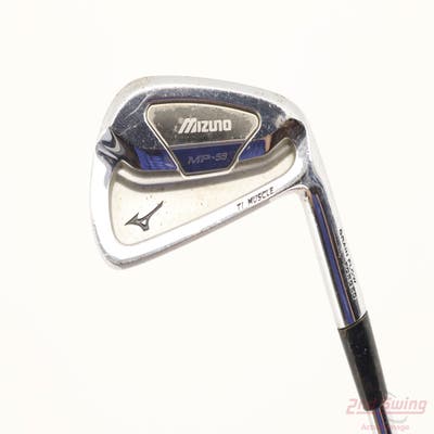 Mizuno MP 59 Single Iron 6 Iron Stock Steel Shaft Steel Stiff Right Handed 37.75in