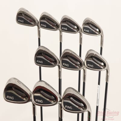 Ping G25 Iron Set 4-PW AW SW LW Ping TFC 189i Graphite Stiff Right Handed White Dot STD