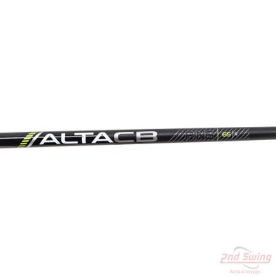 Used W/ Ping RH Adapter Ping ALTA CB 65 Black 65g Fairway Shaft Regular 41.5in
