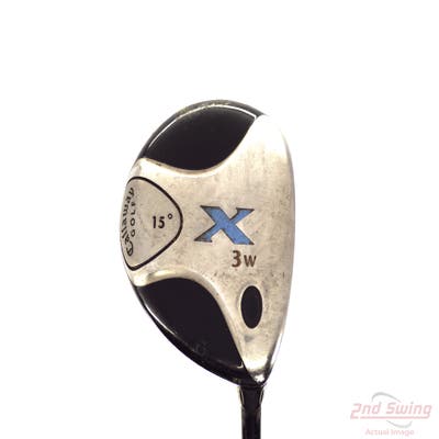 Callaway X Fairway Wood 3 Wood 3W 15° Callaway Fujikura Gems 55g Graphite Ladies Right Handed 45.75in