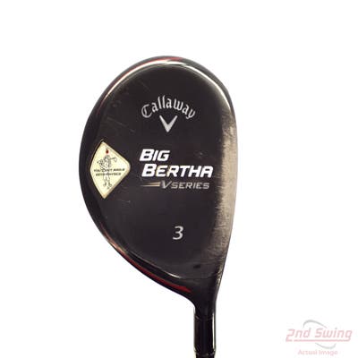 Callaway Big Bertha V Series Fairway Wood 3 Wood 3W 2nd Gen Bassara E-Series 52 Graphite Senior Right Handed 43.5in