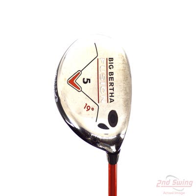 Callaway Big Bertha Fusion Fairway Wood 5 Wood 5W 19° Aldila NVS 55 Graphite Regular Right Handed 43.5in