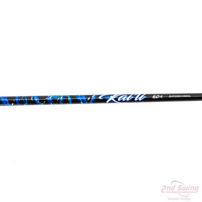 Used W/ Cobra RH Adapter Mitsubishi Rayon Kai'li Blue 60g Driver Shaft Regular 43.5in
