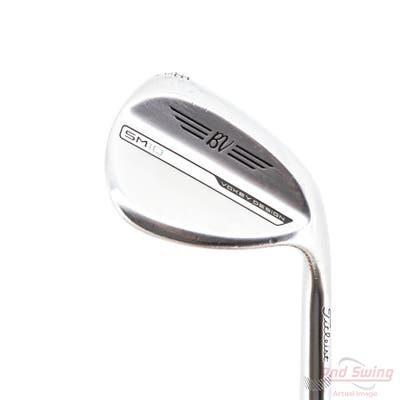 Titleist Vokey SM10 Tour Chrome Wedge Lob LW 58° 10 Deg Bounce S Grind Stock Steel Shaft Steel Wedge Flex Right Handed 35.75in