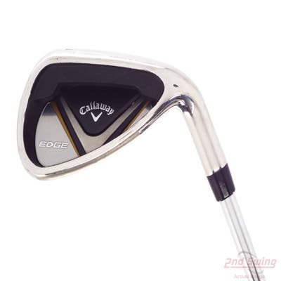 Callaway Edge Single Iron Pitching Wedge PW Callaway Stock Steel Steel Regular Right Handed 35.5in