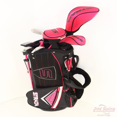 Callaway Strata 11-Piece Womens Complete Golf Club Set Graphite Ladies Left Handed