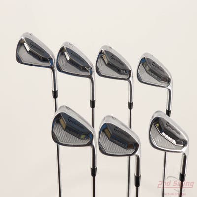 TaylorMade P770 Iron Set 4-PW Stock Steel Shaft Steel Stiff Right Handed +1/2"