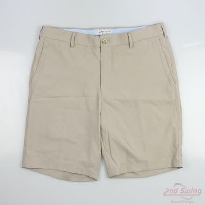 New Mens Peter Millar Shorts 40 Khaki MSRP $98