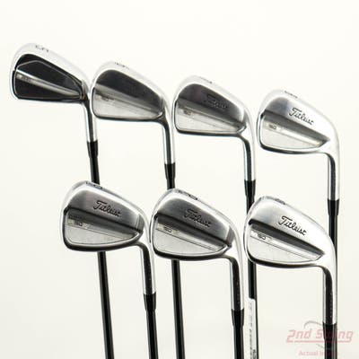 Titleist 2023 T150/T200 Combo Iron Set 5-PW AW Mitsubishi MMT 105 Graphite Tour X-Stiff Right Handed +1 1/4"