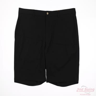 New Mens Peter Millar Shorts 32 Black MSRP $98
