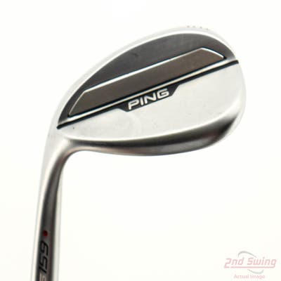 Ping s159 Chrome Wedge Lob LW 58° 8 Deg Bounce H Grind Fujikura AXIOM 105 Graphite Stiff Left Handed Red dot 35.25in