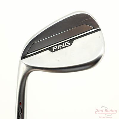 Ping s159 Chrome Wedge Gap GW 52° 12 Deg Bounce S Grind Fujikura AXIOM 105 Graphite Stiff Left Handed Red dot 35.75in