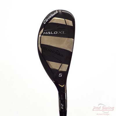 Mint Cleveland HALO XL Hybrid 5 Hybrid 24° Aldila Ascent Blue 50 Graphite Senior Right Handed 40.0in