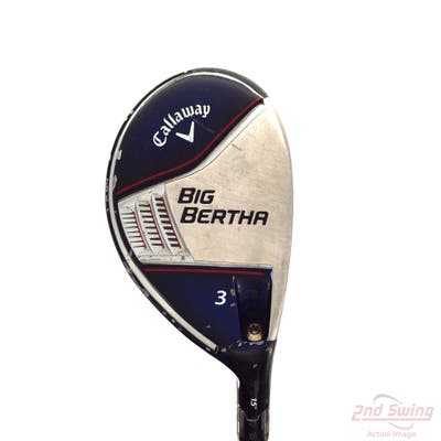 Callaway 2014 Big Bertha Fairway Wood 3 Wood 3W 15° Mitsubishi Fubuki Z 65 Graphite Regular Right Handed 43.5in