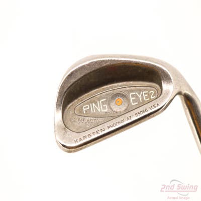 Ping Eye 2 Single Iron 9 Iron Ping ZZ Lite Steel Stiff Right Handed Orange Dot 36.25in