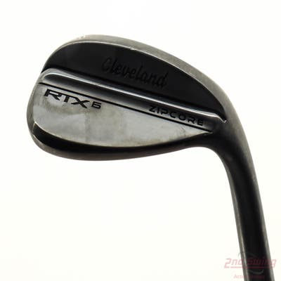 Mint Cleveland RTX 6 ZipCore Black Satin Wedge Lob LW 58° 10 Deg Bounce Mid Dynamic Gold Spinner TI Steel Wedge Flex Right Handed 36.25in