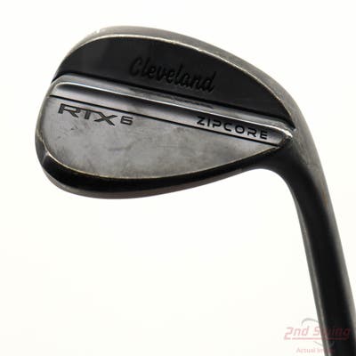 Mint Cleveland RTX 6 ZipCore Black Satin Wedge Sand SW 54° 10 Deg Bounce Mid Dynamic Gold Spinner TI Steel Wedge Flex Right Handed 35.5in