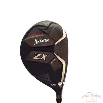 Mint Srixon ZX MK II Fairway Wood 3 Wood 3W 15° Project X HZRDUS Smoke Red RDX 50 Graphite Senior Right Handed 43.5in