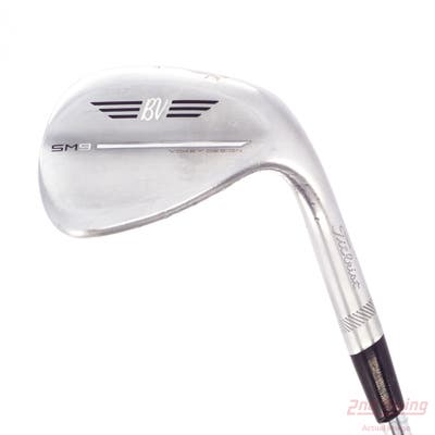 Titleist Vokey SM9 Tour Chrome Wedge Lob LW 58° 10 Deg Bounce S Grind Titleist Vokey BV Steel Wedge Flex Right Handed 35.25in
