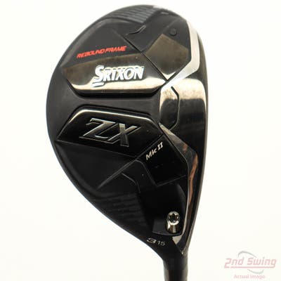 Srixon ZX MK II Fairway Wood 3 Wood 3W 15° Project X HZRDUS Smoke Red RDX 60 Graphite Stiff Right Handed 43.5in