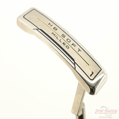 Cleveland HB Soft Milled 1 Putter Slight Arc Steel Right Handed 35.25in