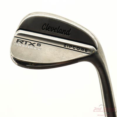 Cleveland RTX 6 ZipCore Tour Rack Raw Wedge Sand SW 56° 12 Deg Bounce Full Dynamic Gold Spinner TI Steel Wedge Flex Right Handed 35.5in