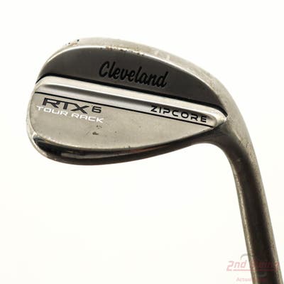 Cleveland RTX 6 ZipCore Tour Rack Raw Wedge Lob LW 60° 10 Deg Bounce Mid Dynamic Gold Spinner TI Steel Wedge Flex Right Handed 35.25in
