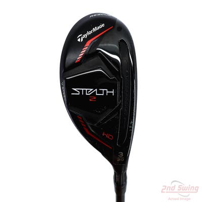 TaylorMade Stealth 2 HD Rescue Hybrid 3 Hybrid 20° Project X HZRDUS Black Gen4 90HY Graphite Stiff Right Handed 39.75in