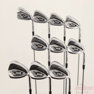 Ping G425 Iron Set 4-PW GW SW LW True Temper Dynamic Gold 120 Steel Stiff Right Handed Silver Dot +1 1/2"