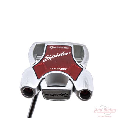 TaylorMade Spider Tour Silver L Neck Putter Steel Left Handed 35.0in