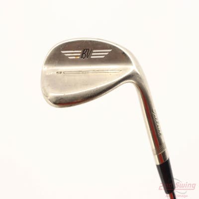 Titleist Vokey SM9 Brushed Steel Wedge Lob LW 58° 14 Deg Bounce K Grind Titleist Vokey BV Steel Wedge Flex Right Handed 35.25in