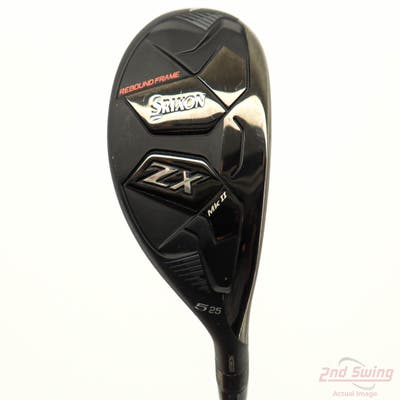 Mint Srixon ZX MK II Hybrid 5 Hybrid 25° Project X HZRDUS Smoke Red RDX 70 Graphite Regular Right Handed 39.75in