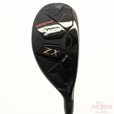 Mint Srixon ZX MK II Hybrid 4 Hybrid 22° Project X HZRDUS Smoke Red RDX 80 Graphite Stiff Right Handed 40.25in