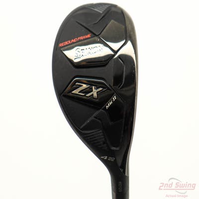 Mint Srixon ZX MK II Hybrid 4 Hybrid 22° Project X HZRDUS Smoke Red RDX 70 Graphite Regular Right Handed 40.25in