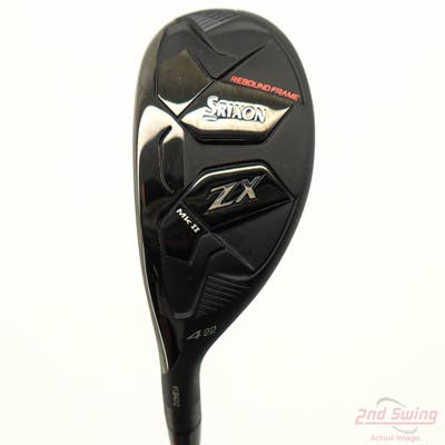 Mint Srixon ZX MK II Hybrid 4 Hybrid 22° Project X HZRDUS Smoke Red RDX 80 Graphite Stiff Left Handed 40.25in