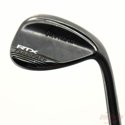 Cleveland RTX Full Face Black Satin Wedge Lob LW 60° 9 Deg Bounce Dynamic Gold Spinner TI Steel Wedge Flex Right Handed 35.0in