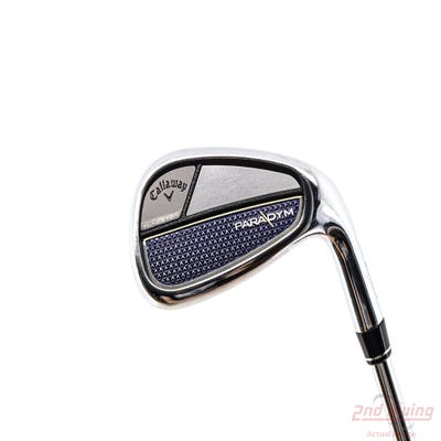 Callaway Paradym Single Iron Pitching Wedge PW True Temper Elevate MPH 95 Steel Stiff Right Handed 35.75in