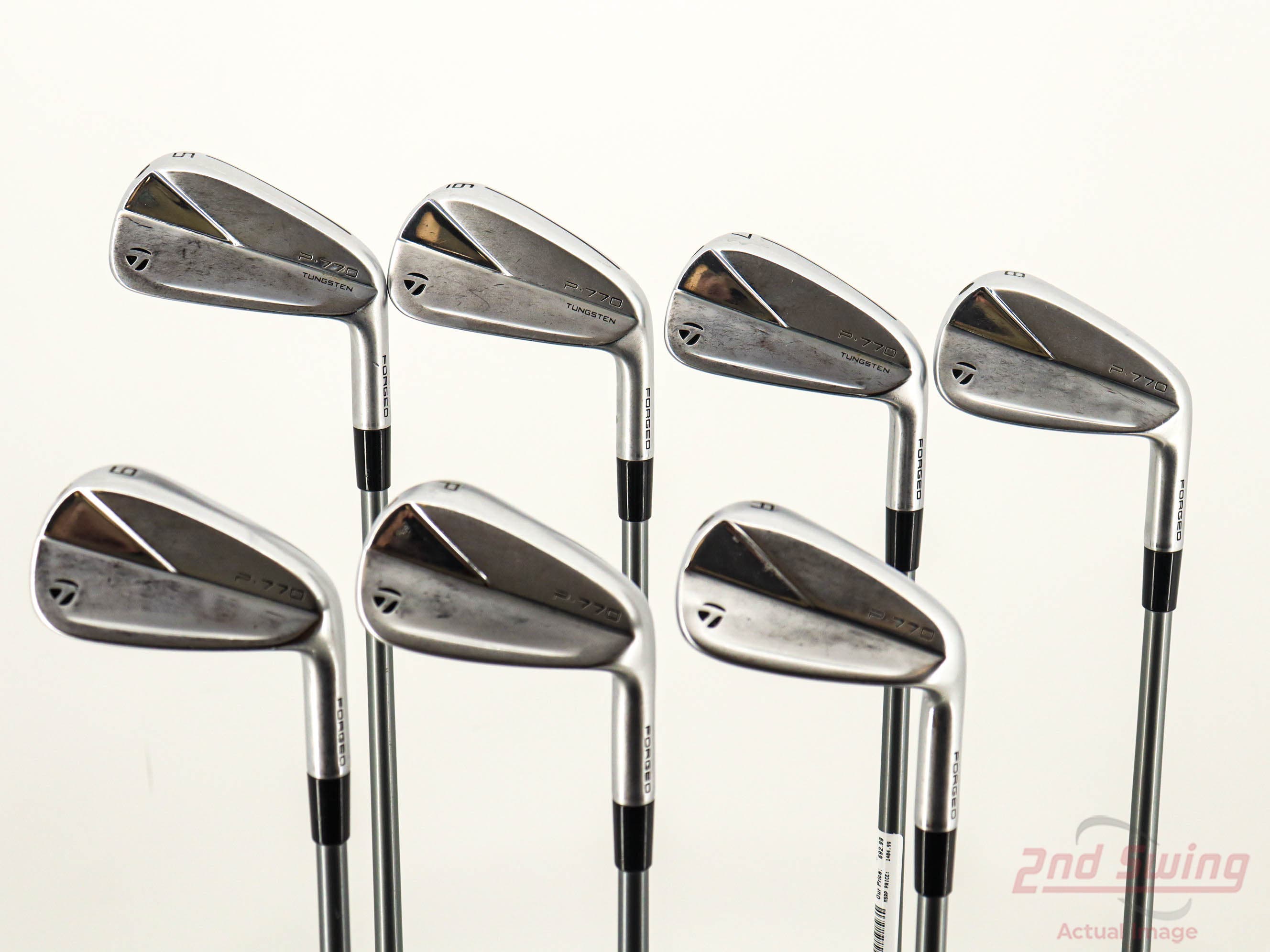 TaylorMade P770 （2023）アイアンセット 5i〜P TaylorMade 2023 P770 Iron Set (D-N2227601793) | 2nd Swing Golf
