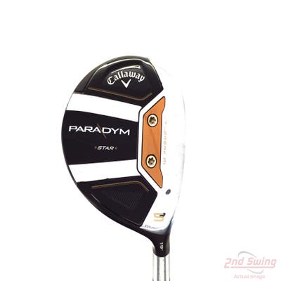 Callaway Paradym Star Fairway Wood 5 Wood 5W 19° UST ATTAS Speed Series 40 Graphite Senior Right Handed 42.5in