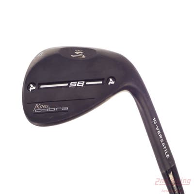 Mint Cobra KING SB Black Wedge Sand SW 54° 10 Deg Bounce FST KBS Hi-Rev 2.0 125 Steel Stiff Right Handed 35.5in