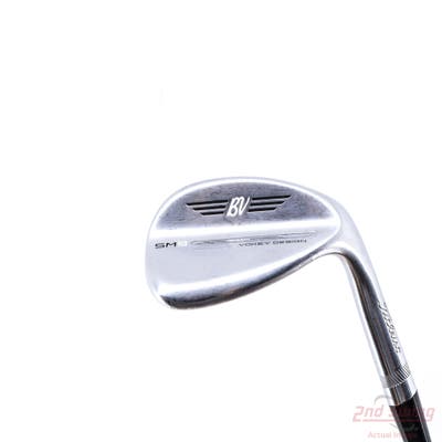 Titleist Vokey SM9 Tour Chrome Wedge Lob LW 58° 14 Deg Bounce K Grind Stock Steel Shaft Steel Wedge Flex Right Handed 35.0in