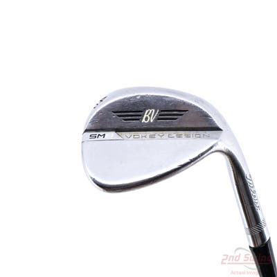 Titleist Vokey SM9 Tour Chrome Wedge Sand SW 54° 12 Deg Bounce D Grind Aerotech SteelFiber i80 Steel Regular Right Handed 35.5in