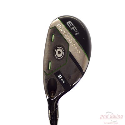 Callaway EPIC Super Hybrid 5 Hybrid 24° Aerotech SteelFiber fc75 Steel Regular Left Handed 39.5in