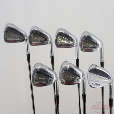 Ben Hogan 2018 Edge Iron Set 5-PW AW Stock Steel Shaft Steel Stiff Right Handed +1/4"